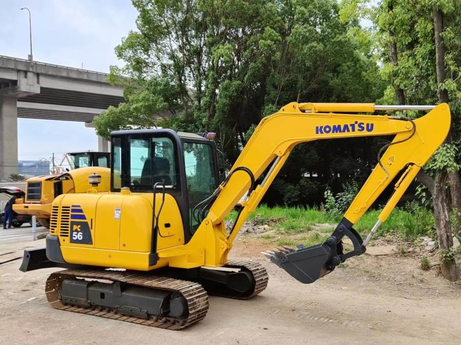 Japan Used Komatsu Excavator for sale Second Hand PC56-7 Jindongyu Machinery
