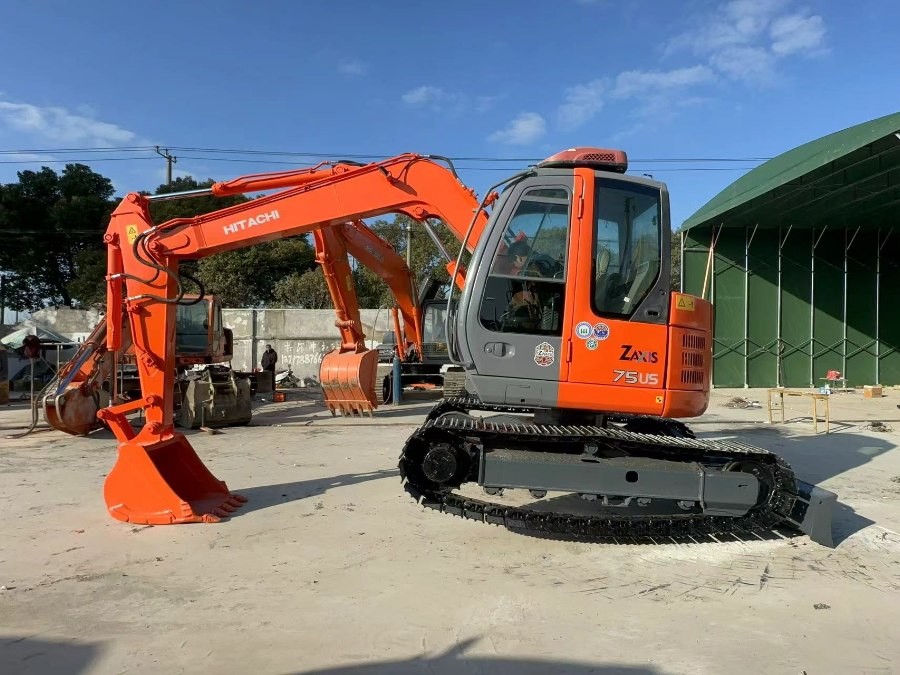 Japan Used Hitachi Excavator for sale Second Hand Mini ZX75US-A Jindongyu Machinery
