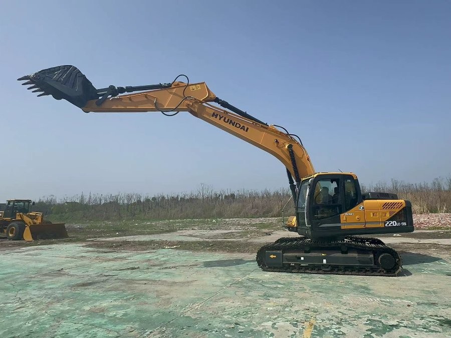 Korea Used Hyundai Excavator for sale Second Hand R220-9s 210 220 215 Jindongyu Machinery