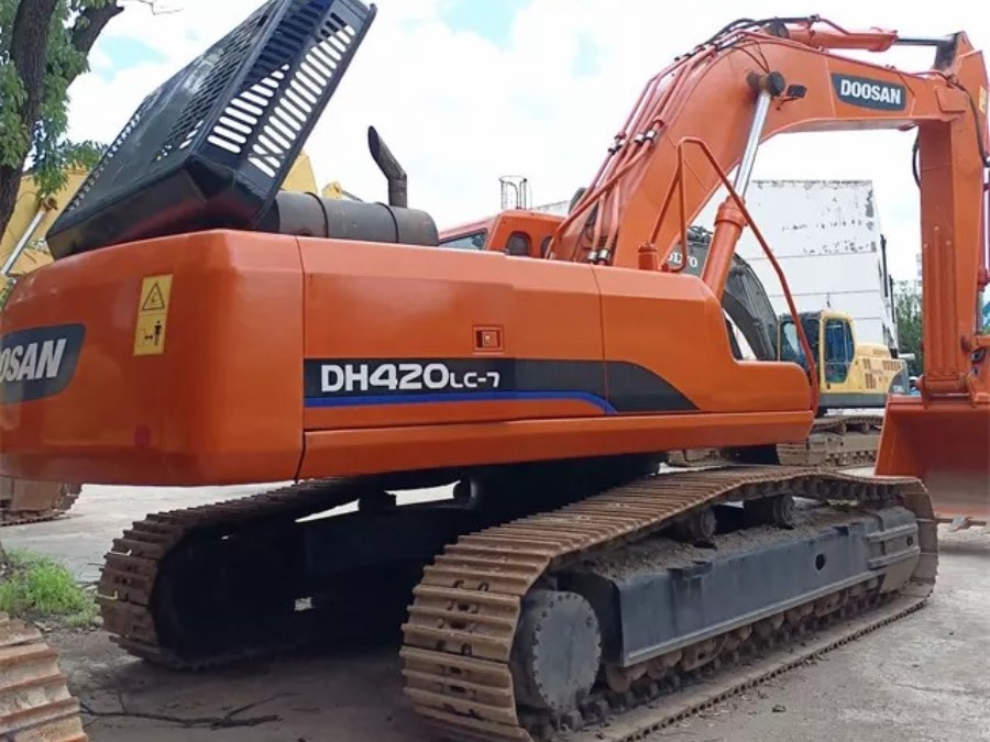 Korea Used Doosan Excavator for sale Second Hand DX420LC Jindongyu Machinery