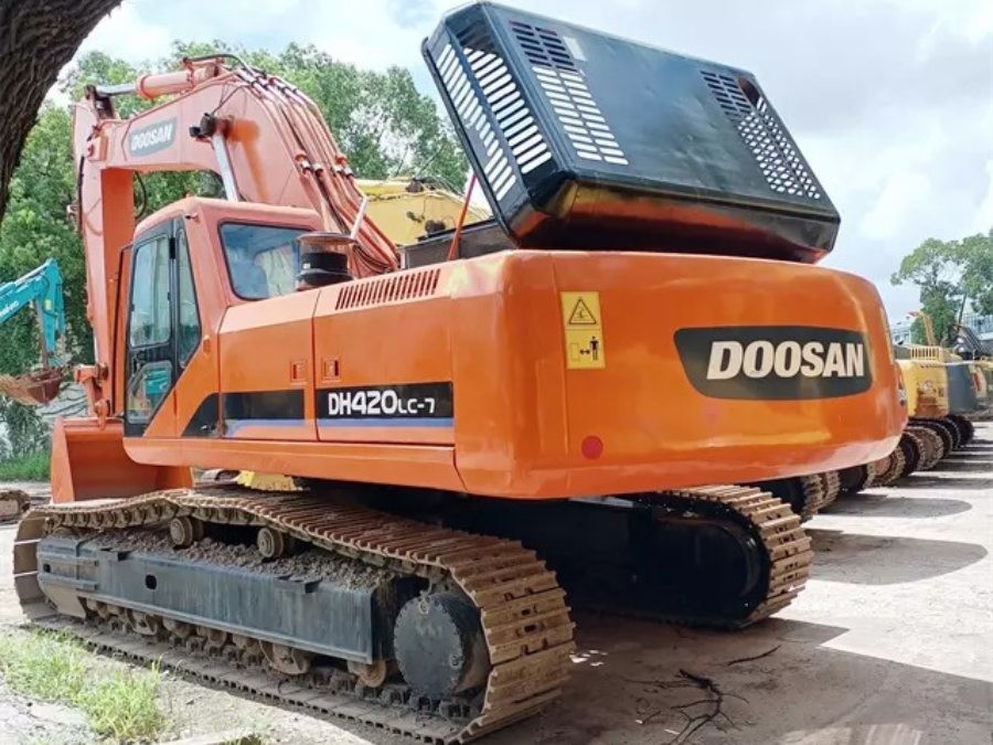 Korea Used Doosan Excavator for sale Second Hand DX420LC Jindongyu Machinery