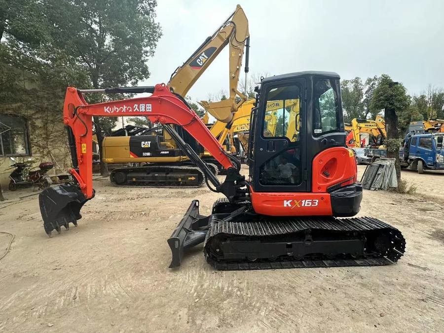 Kubota Kx163 Excavator Of High-Quality Used Excavator Kx165 Kx161 Mini Hydraulic