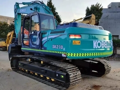 Used Kobelco SK210 Excavator For Sale In Stock Spot Goods Sell In Good Condition